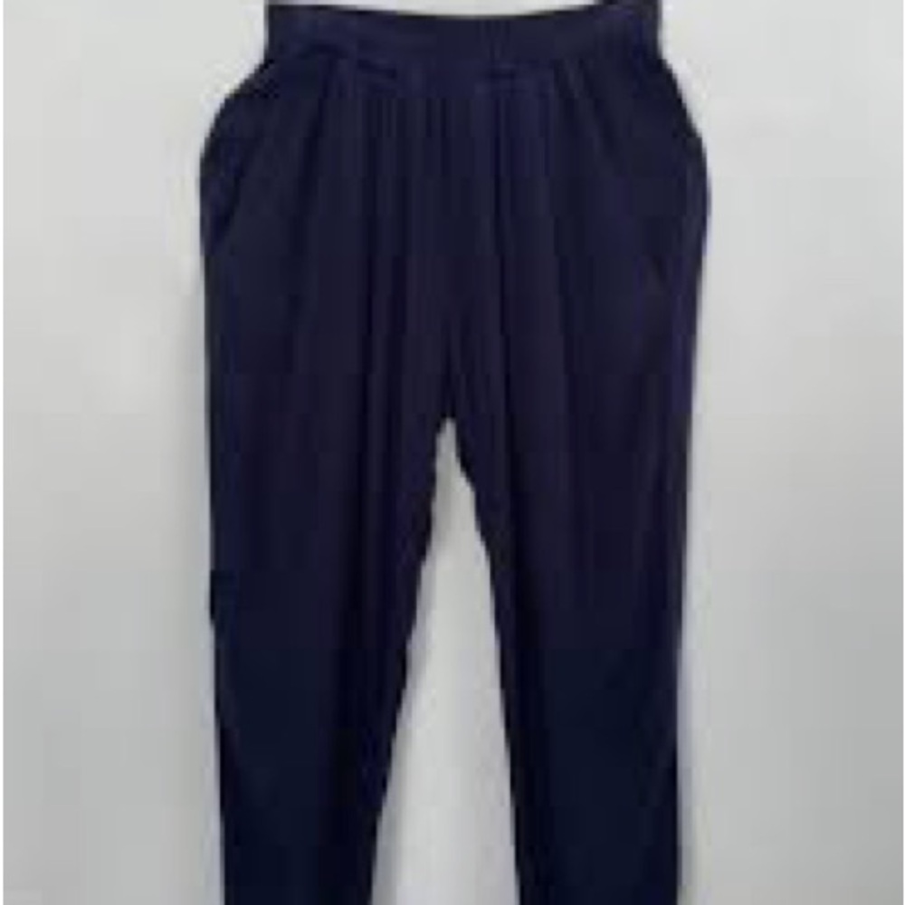Black crane pants